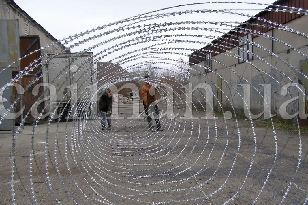 Фото спірального загородження Єгоза-Кайман 1500/11