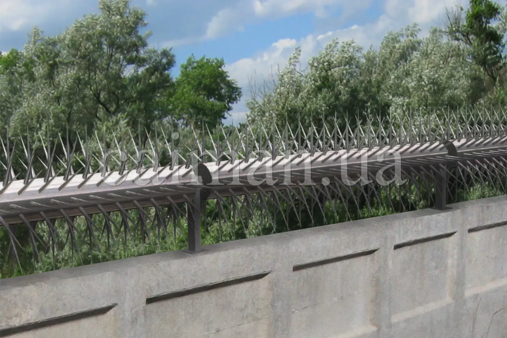 Загородження Алігатор на паркан